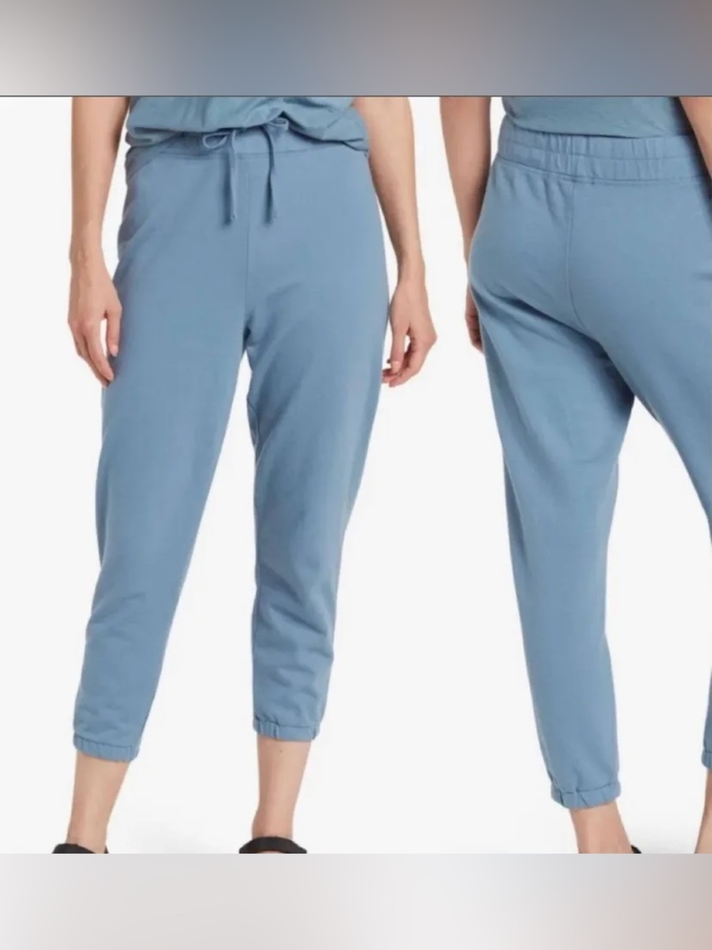 James Perse Supima Cotton Jogger Sweatpants S Pink Made in USA
